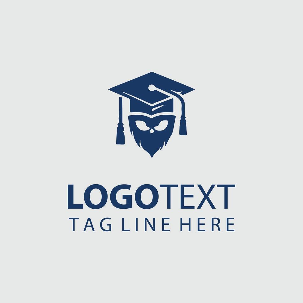 The Cap Peak Graduation Caps vector