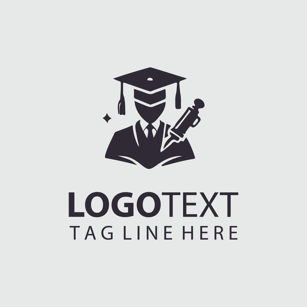Cap Crowned Graduation Caps vector