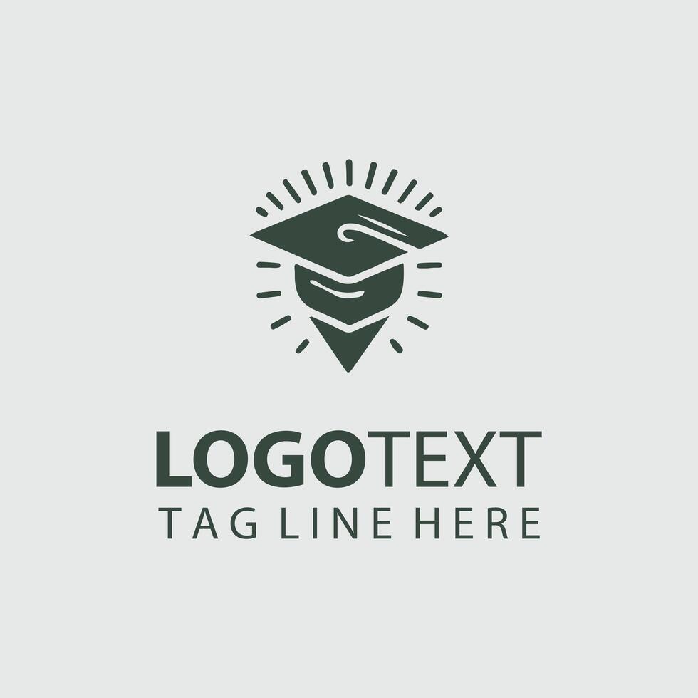 Cap Crest Graduation Caps vector
