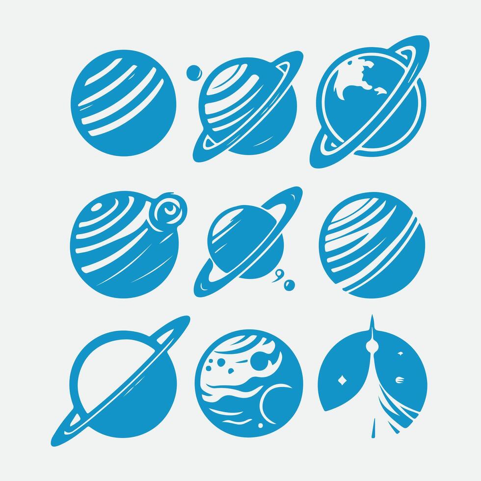 Valtor Planets Collection Logo vector