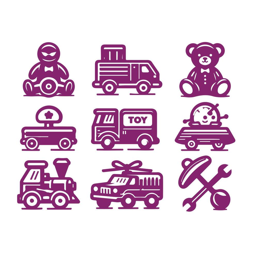 Fuzzy Funster Toy Collection Logo vector