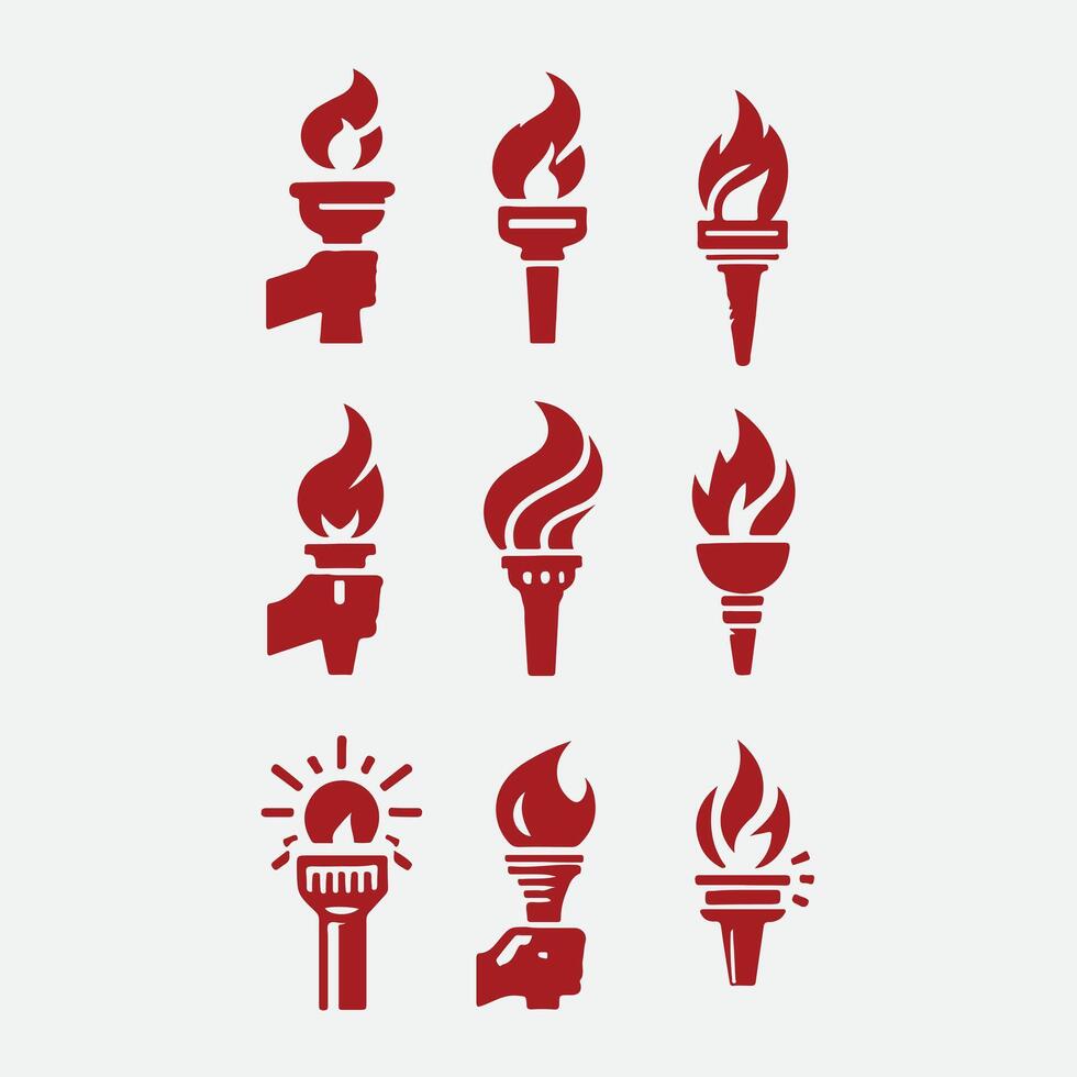 Radiant Torch Collection Logo vector