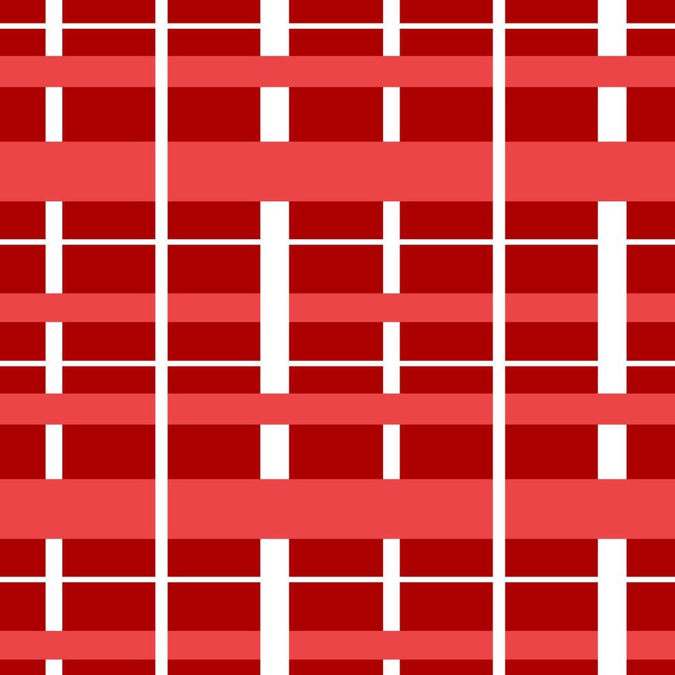 A red and white checkered pattern vector