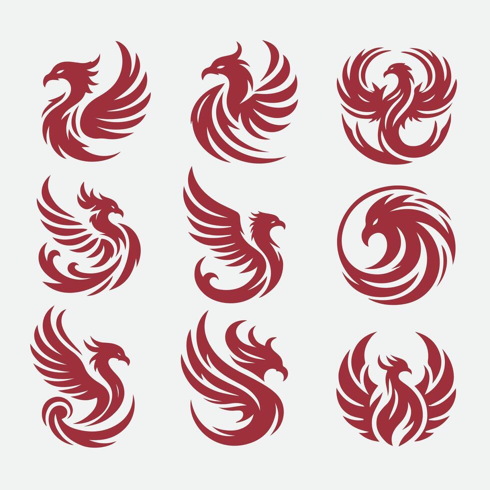 Blaze Phoenix collection logo vector
