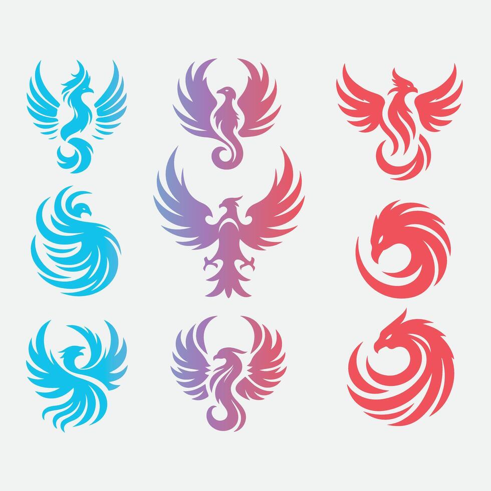 Phoenix Horizon Phoenix collection logo vector