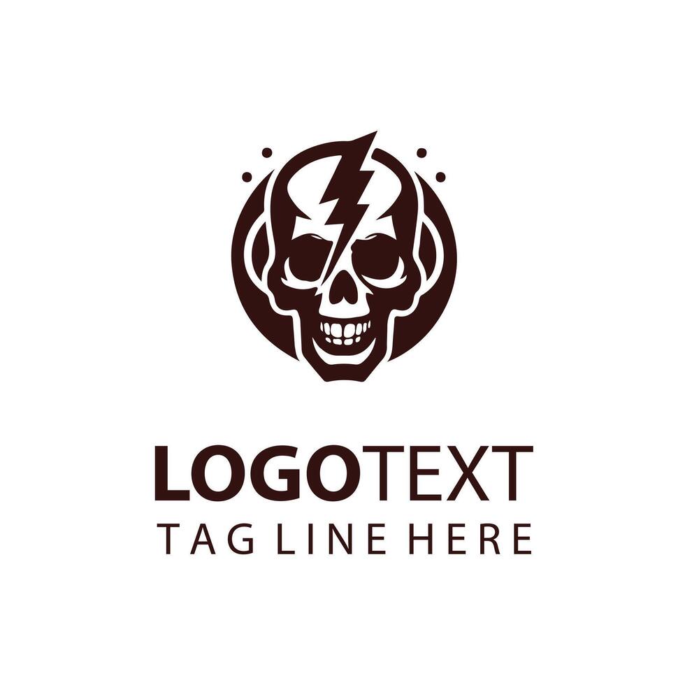 Skull Blaze skull design vector