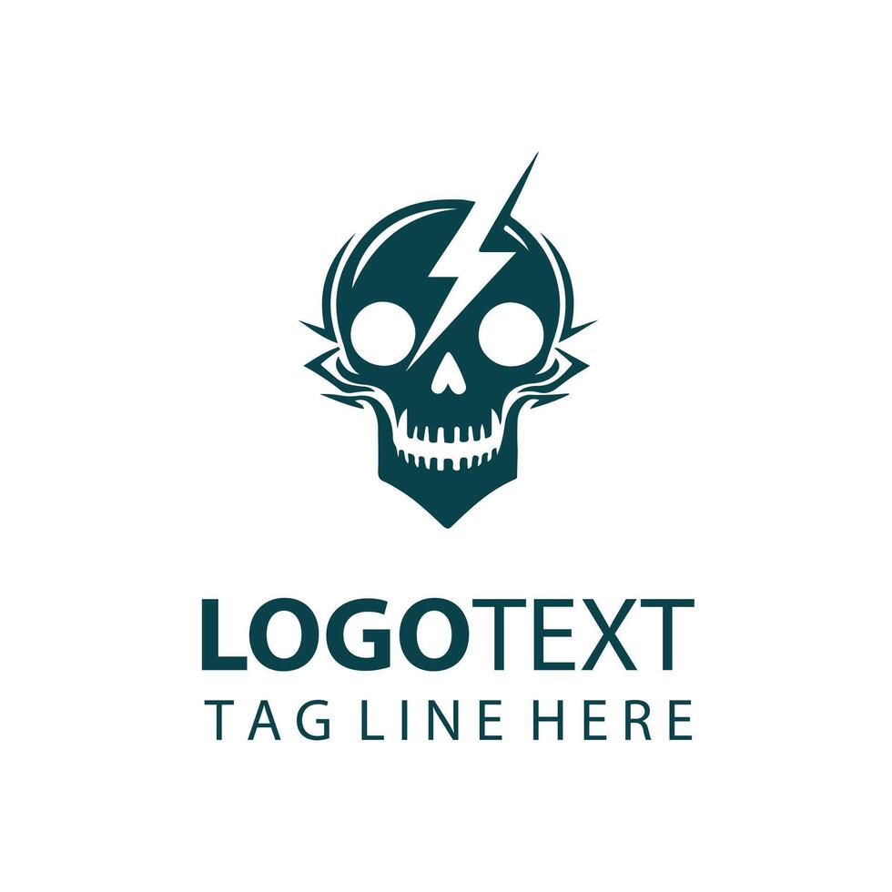 Phantom Strike skull design vector