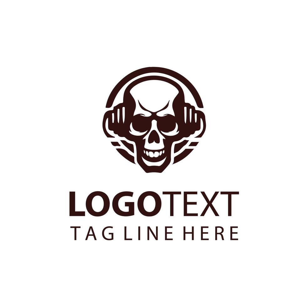 Skull Eclipse skull design vector