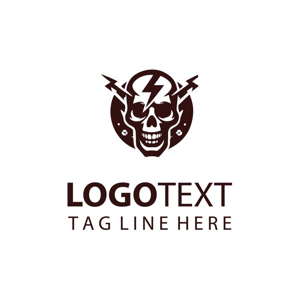 Skull Flash skull design vector