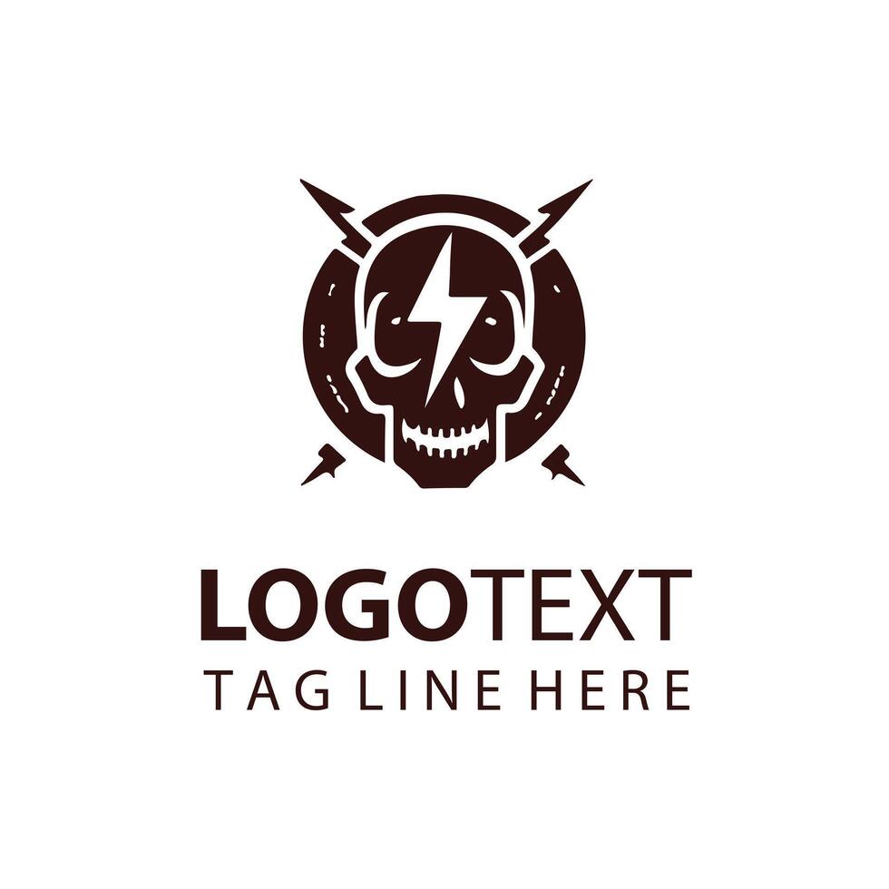 Zap Shade skull design vector