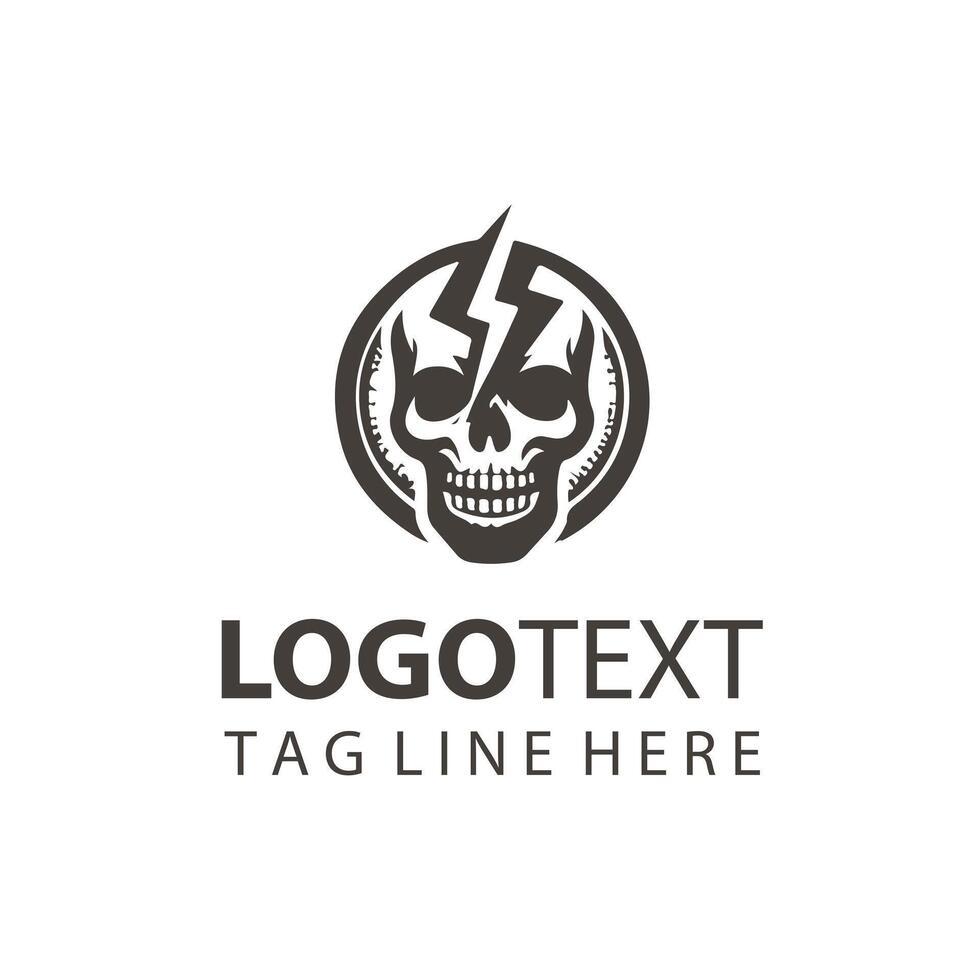 Skull Stream skull design vector