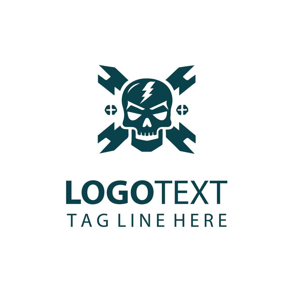 Skull Legion skull design vector