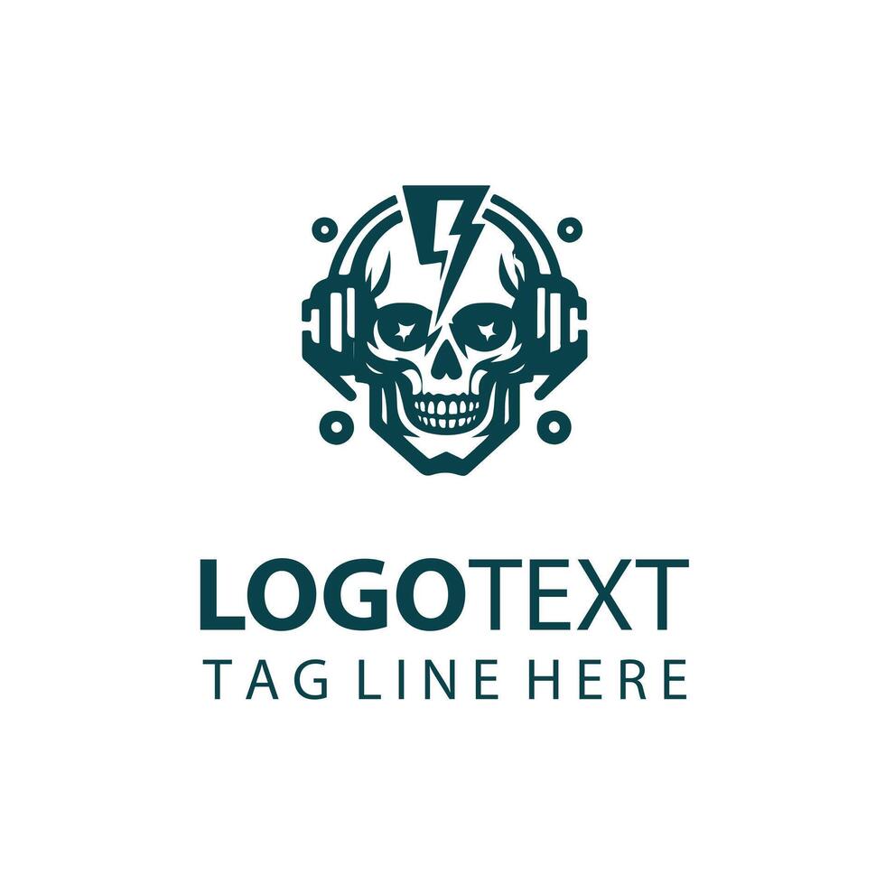 Skull Haze skull design vector