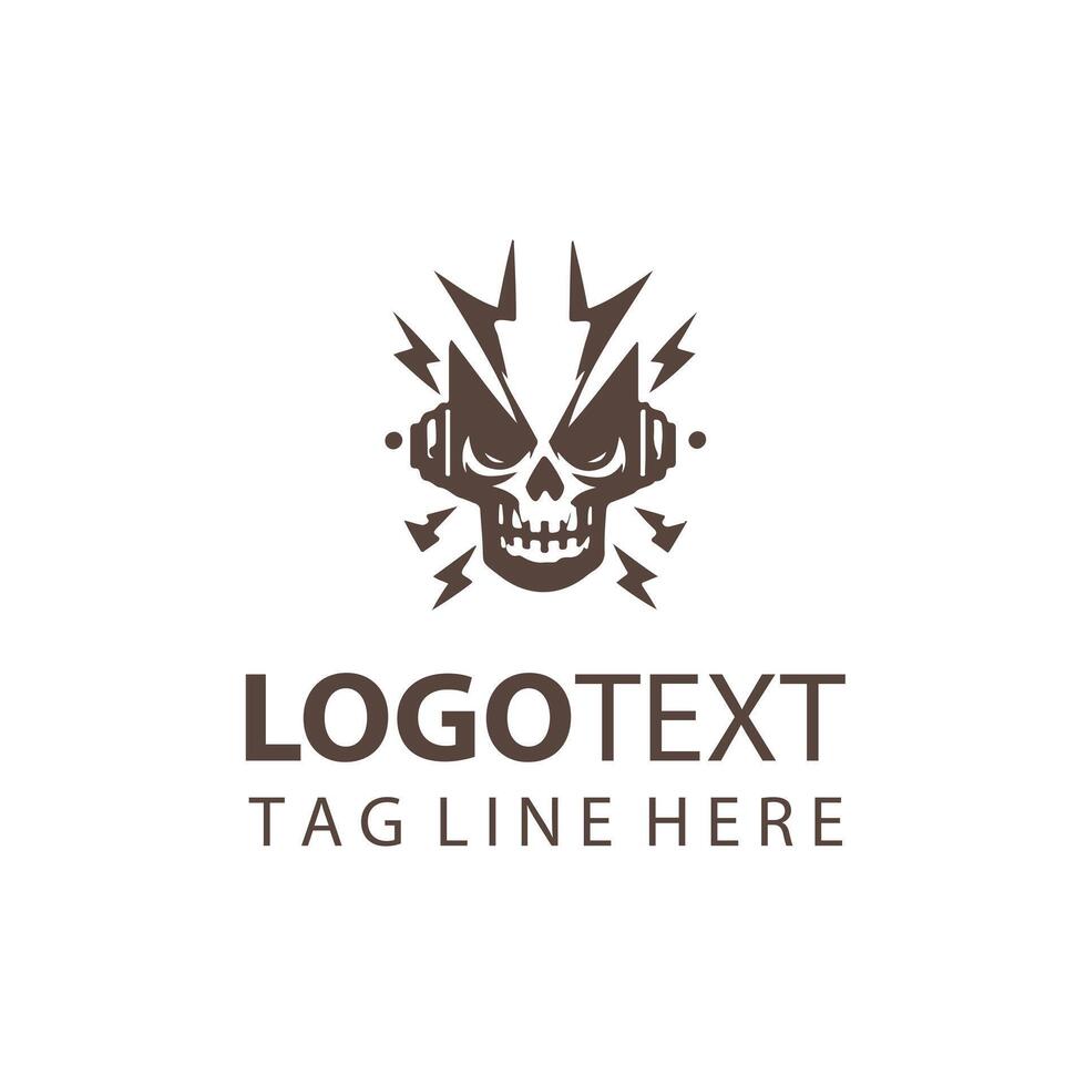 Bone Reaper skull design vector