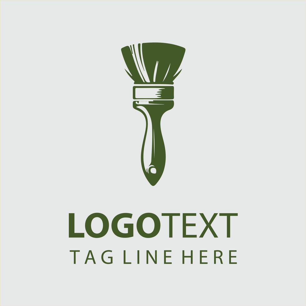 Artistic Touch Paint Brush Design vector