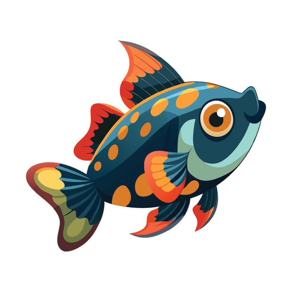 Dynamic Artwork of Cici Fish vector
