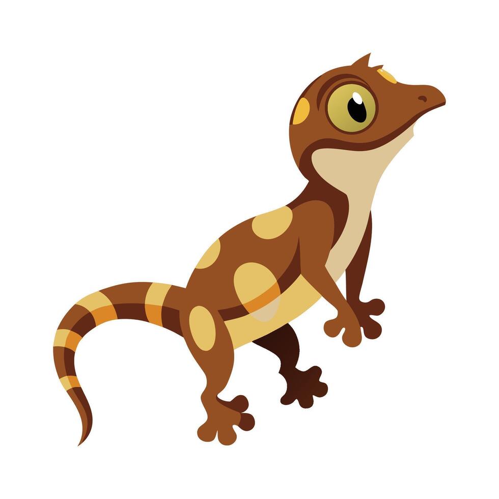 Dynamic Artwork of Henkels LeafTailed Gecko vector