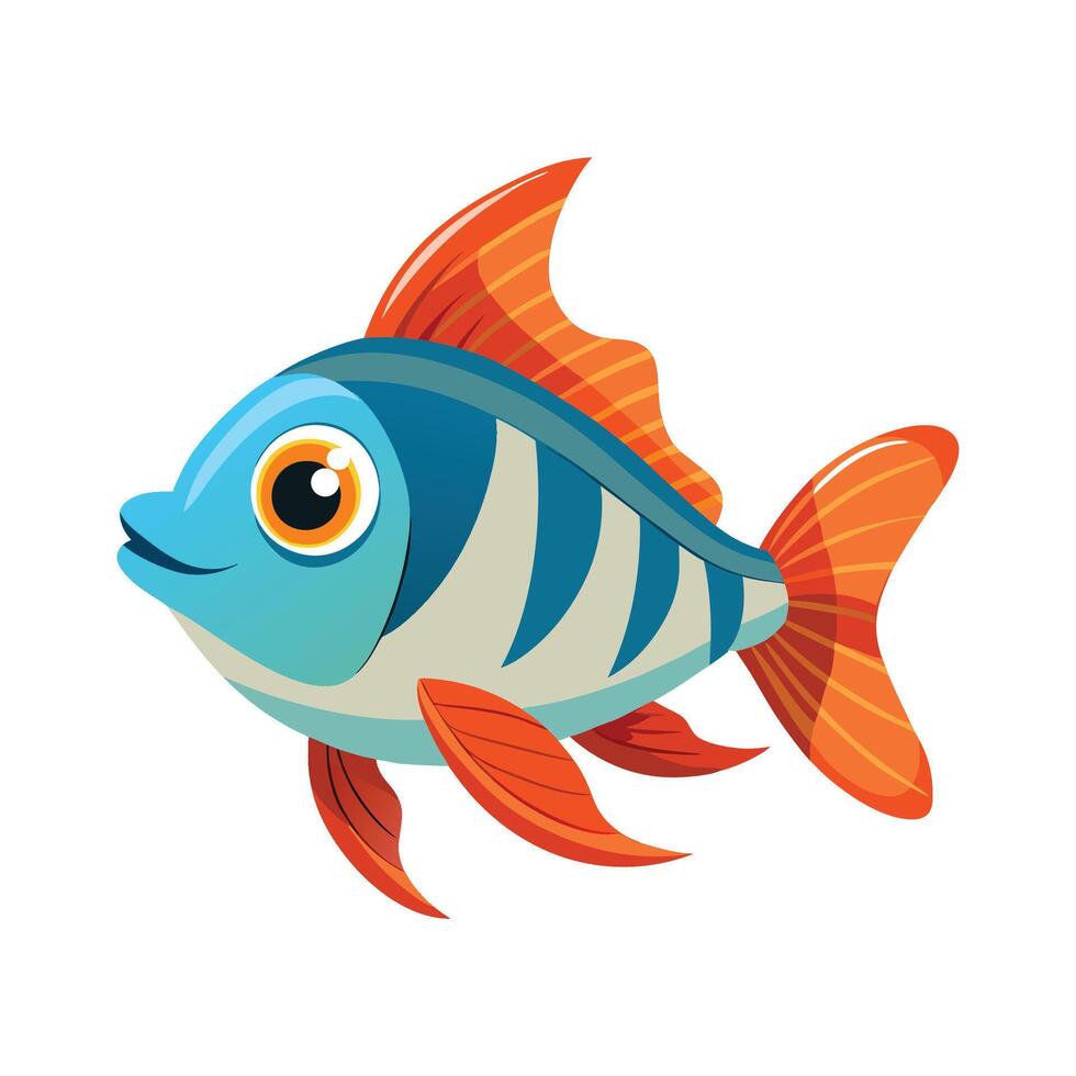 Dynamic Artwork of Louie Fish vector