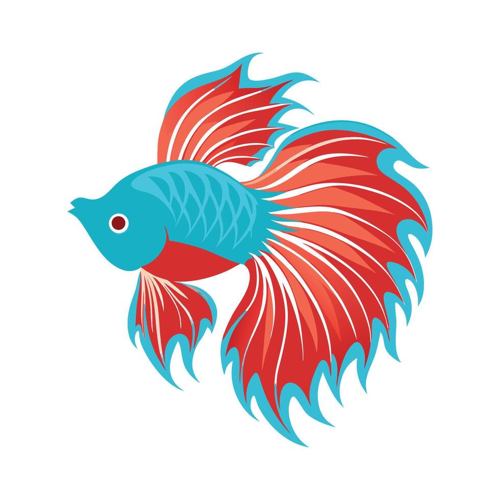 Dynamic Artwork of Names for Betta Fish vector