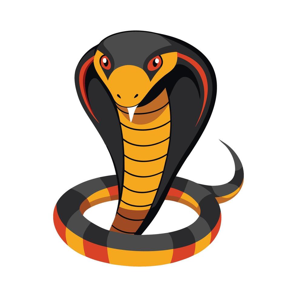 Elegant Artwork of Samar Cobra vector