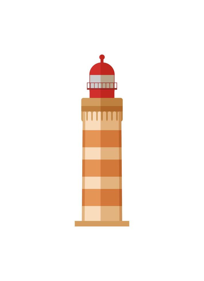 Lighthouse icon illustration isolated on white background vector