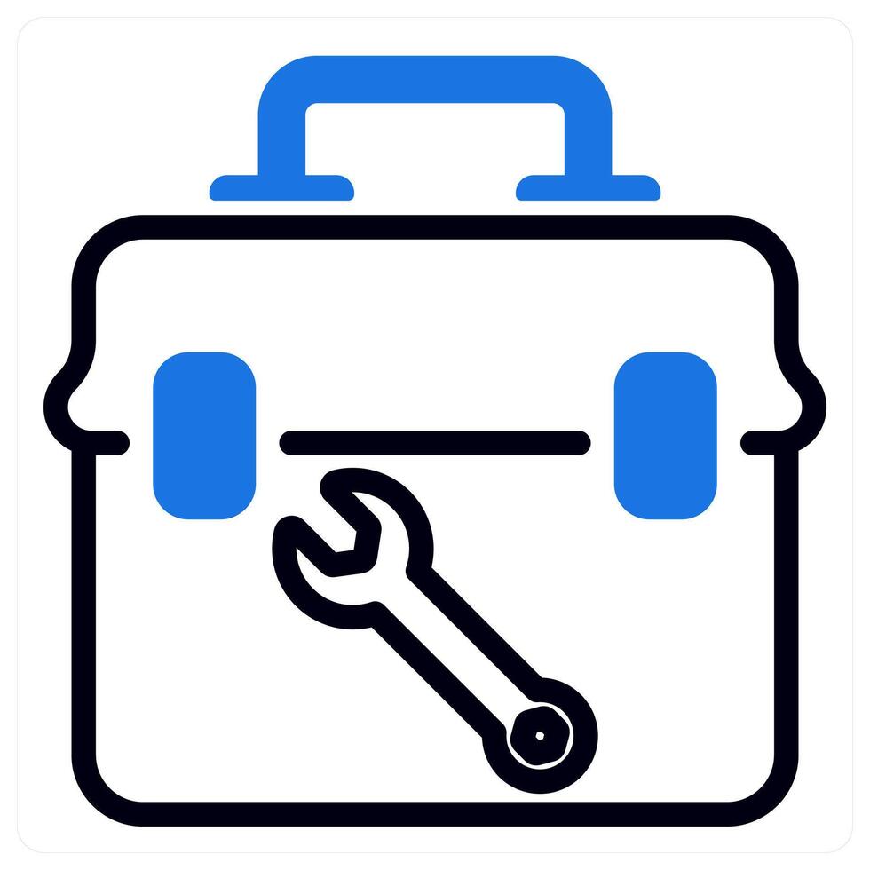 tool box and toolkit vector