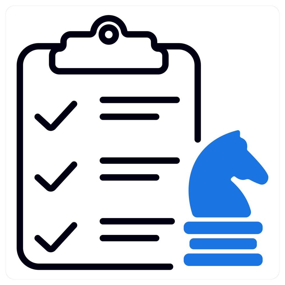 business strategy and planning vector