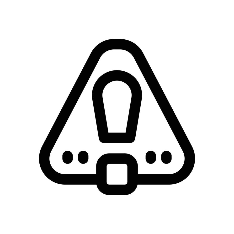 full risk line icon. Clean and minimalist icon for websites, mobile apps, presentations, and logos. Fully scalable and customizable for any project. vector