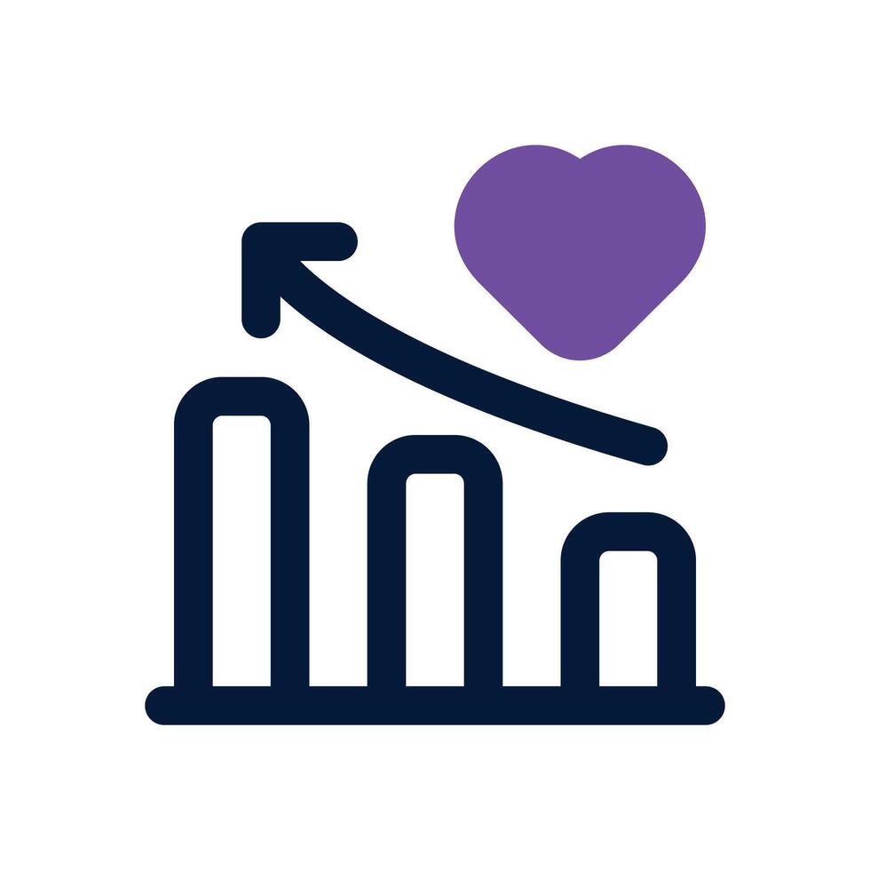 reputation dual tone icon. Sleek and modern icon for websites, mobile apps, marketing materials, and corporate design. Fully scalable and ready to use. vector