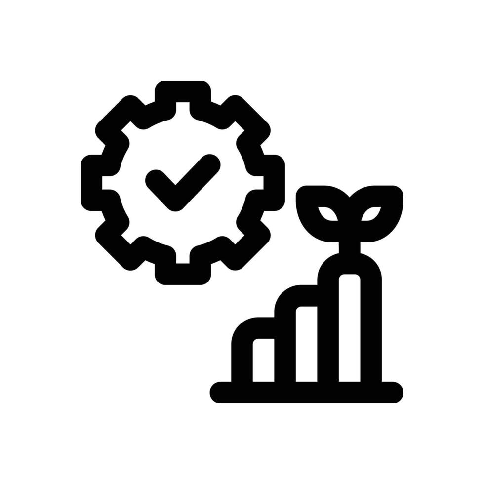 execution line icon. Clean and minimalist icon for websites, mobile apps, presentations, and logos. Fully scalable and customizable for any project. vector