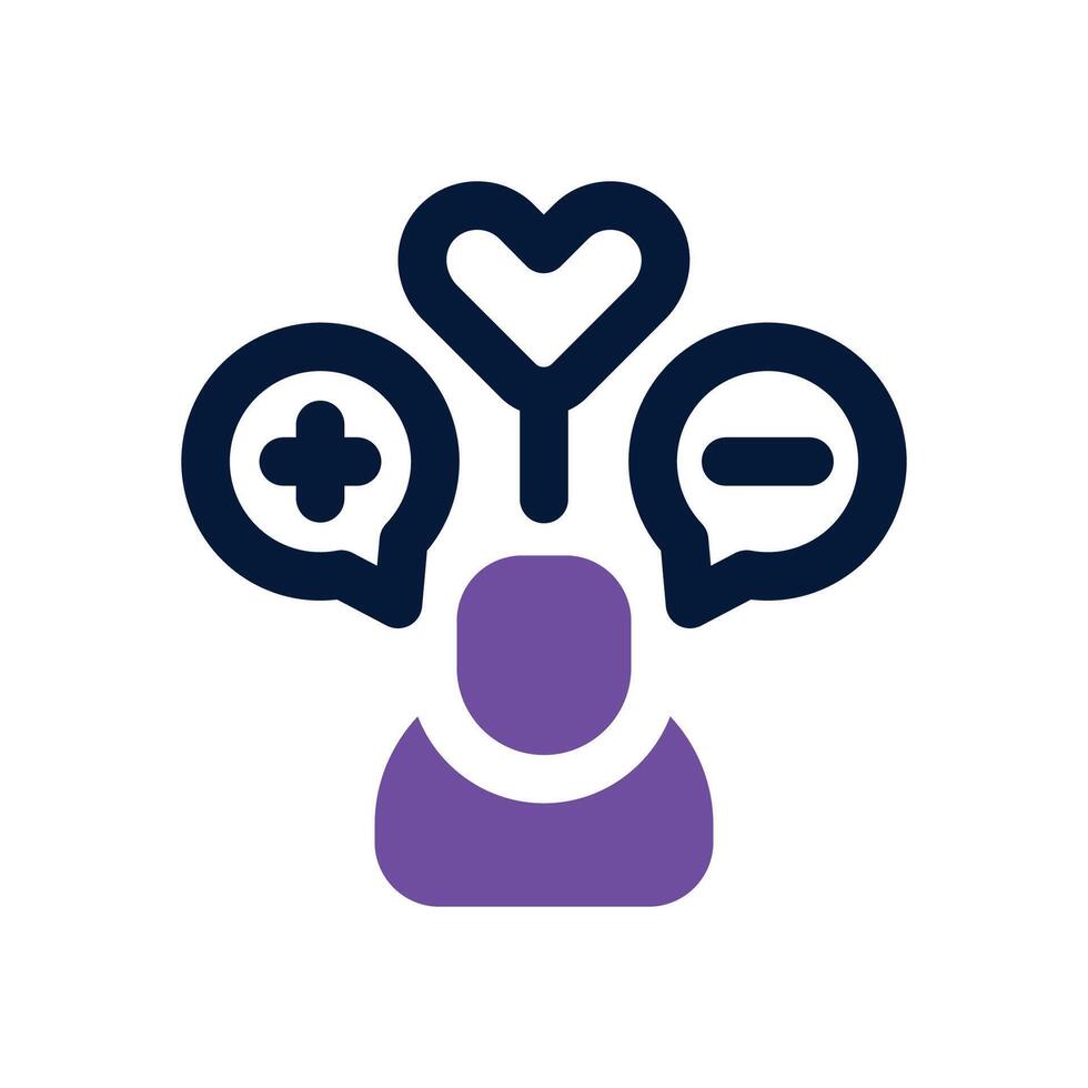 consumer behavior dual tone icon. Sleek and modern icon for websites, mobile apps, marketing materials, and corporate design. Fully scalable and ready to use. vector