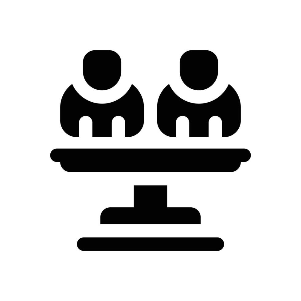 stability glyph icon. Strong and solid icon for websites, mobile interfaces, presentations, and visual branding. High quality and easy to edit. vector