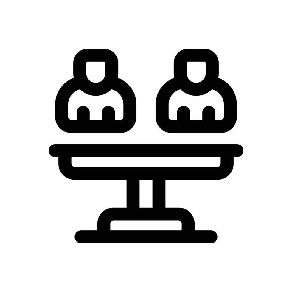 stability line icon. Clean and minimalist icon for websites, mobile apps, presentations, and logos. Fully scalable and customizable for any project. vector