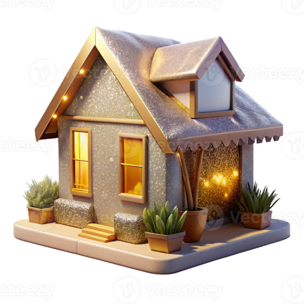 extraordinary minimalist Back View House Garden Patio Isolated high resolution png