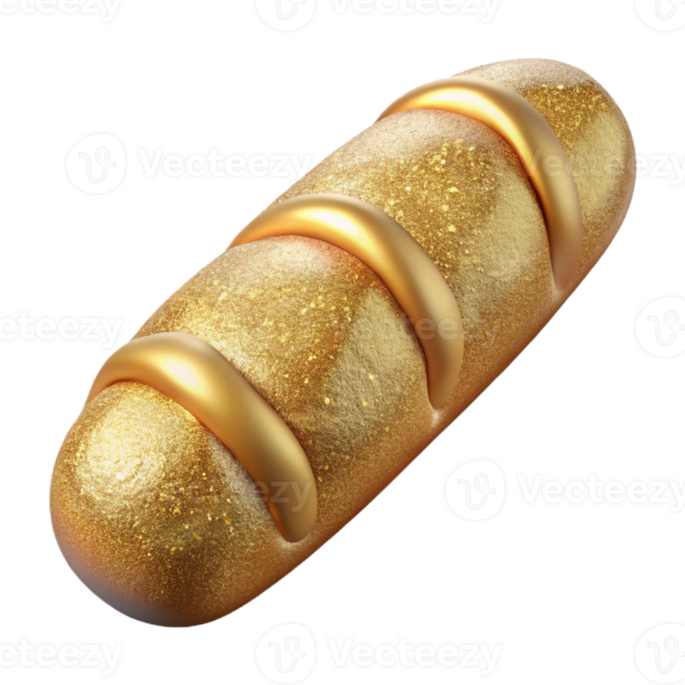 impressive minimalist Baguette French Bread Crusty Loaf Transparent for Cafe Graphics premium png