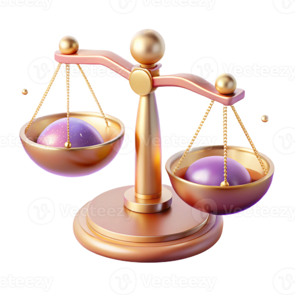 stunning minimalist Balance Scale Wellness Icon Isolated for Health Blogs detailed png