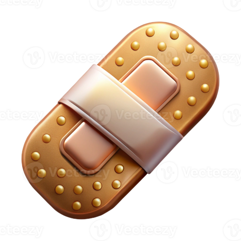 elegant vintage Bandage Wound Care Transparent for First Aid Illustrations png