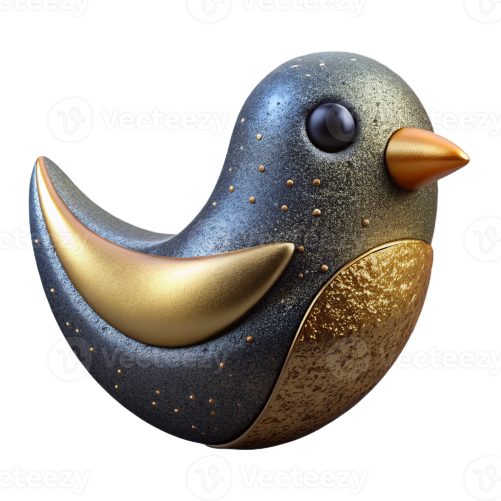 elegant artistic Bird Icon Cutout for Birdwatching high quality png