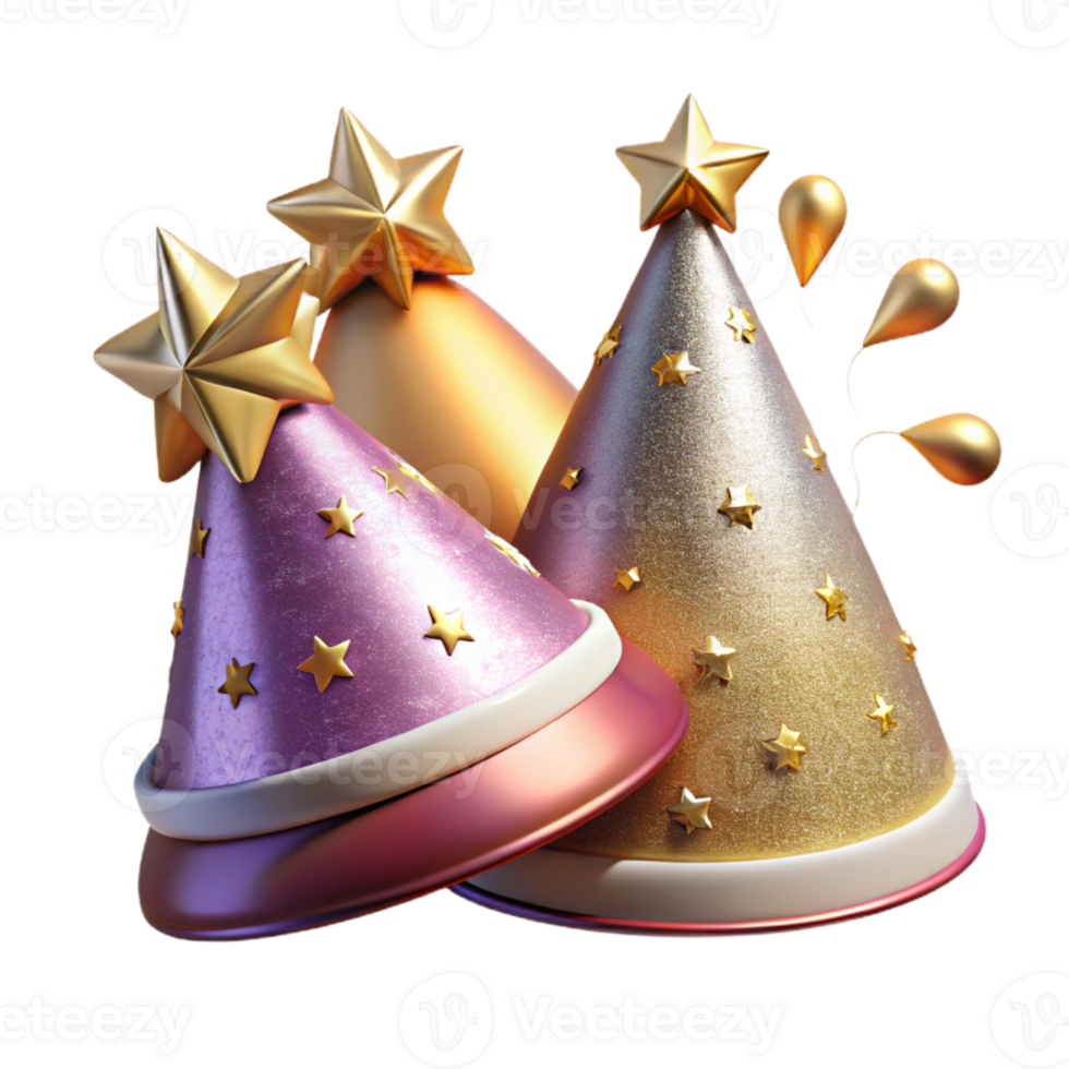 extraordinary creative Birthday Party Hats Festive Collection Cutout premium png