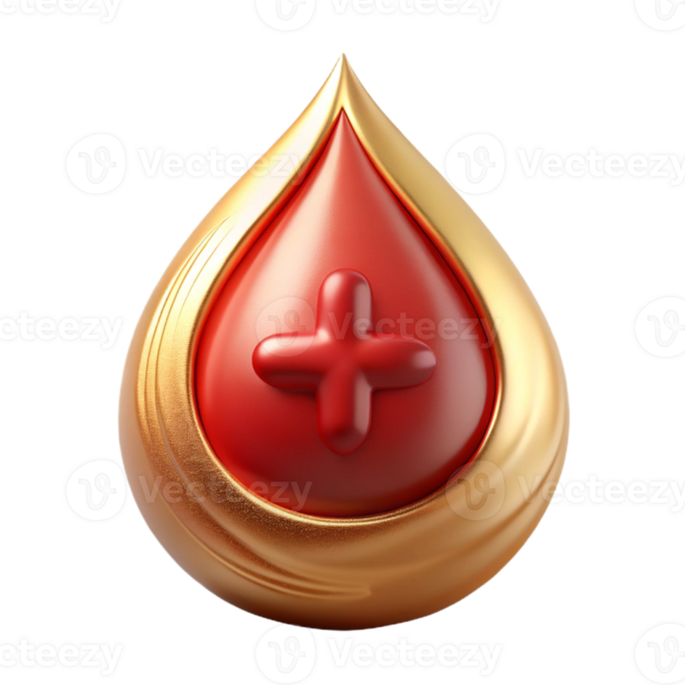 magnificent modern Blood Drop Donation Icon Cutout for Blood Drives and Transfusions high quality png