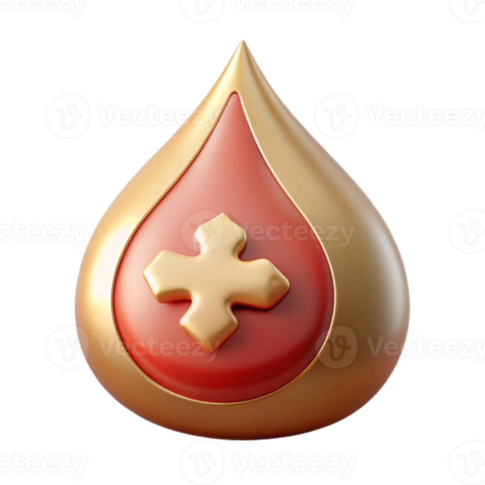 impressive traditional Blood Drop Donation Icon Cutout for Blood Drives and Transfusions high quality png