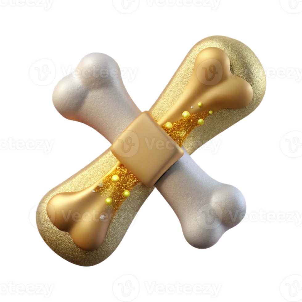 serene classic Bone Fracture Orthopedic Icon Cutout for Medical Presentations authentic png
