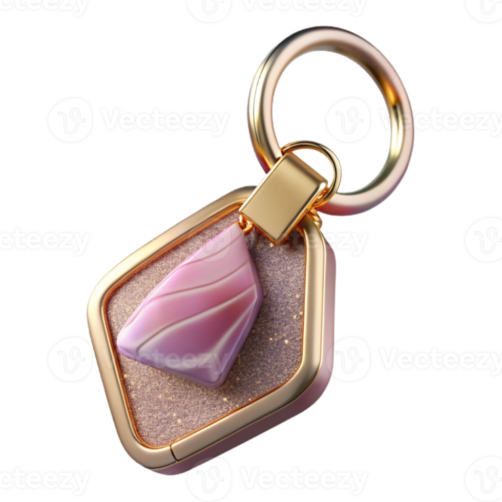 vibrant rustic Branding Mockup Keychain Design Transparent high resolution png