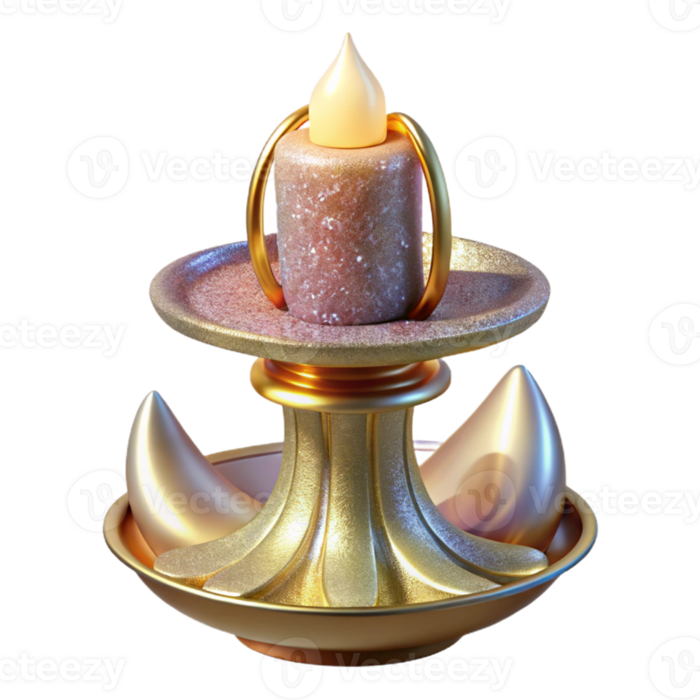 stunning modern Candle Holder Transparent for Romantic Ambiance original png