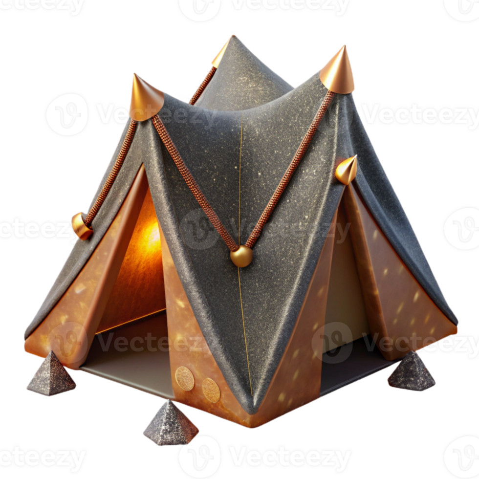 extraordinary creative Camping Tent Cutout for Outdoor Activities authentic png