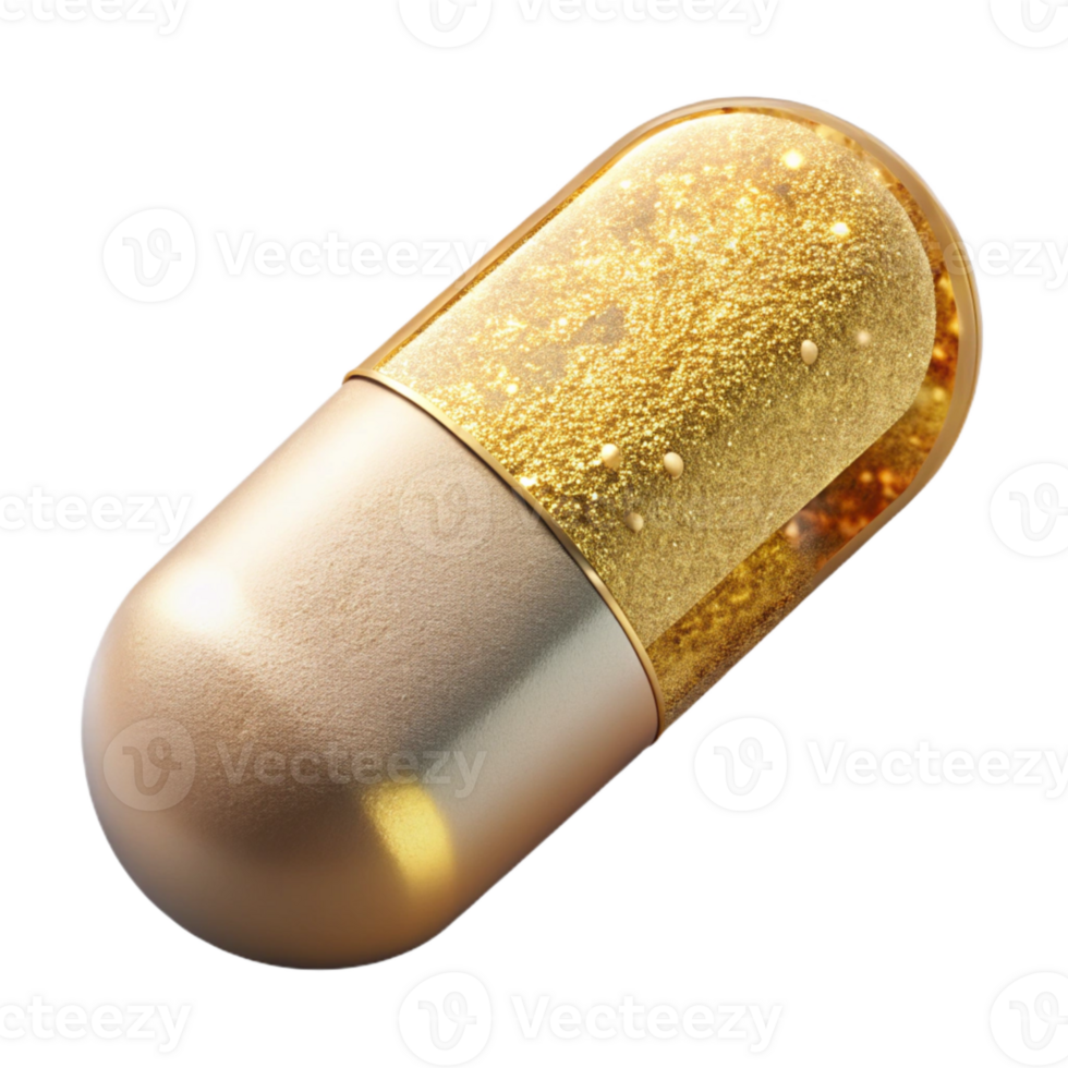 vibrant artistic Capsule Pill Medicine Tablet Isolated Pharmaceutical Industry high resolution png
