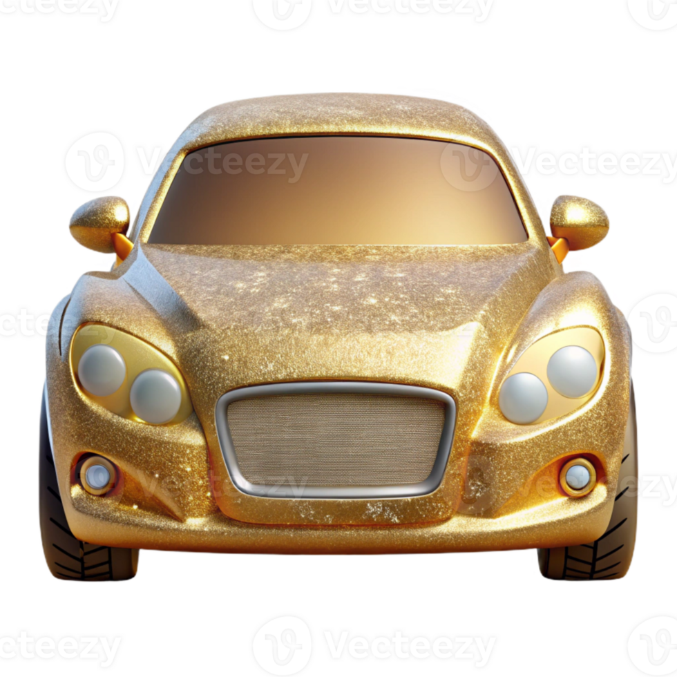 wonderful minimalist Car Icon Front View Transparent Background professional png