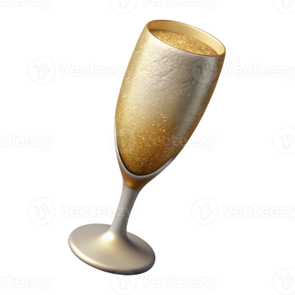 extraordinary artistic Champagne Flute Transparent for Celebration Visuals premium png