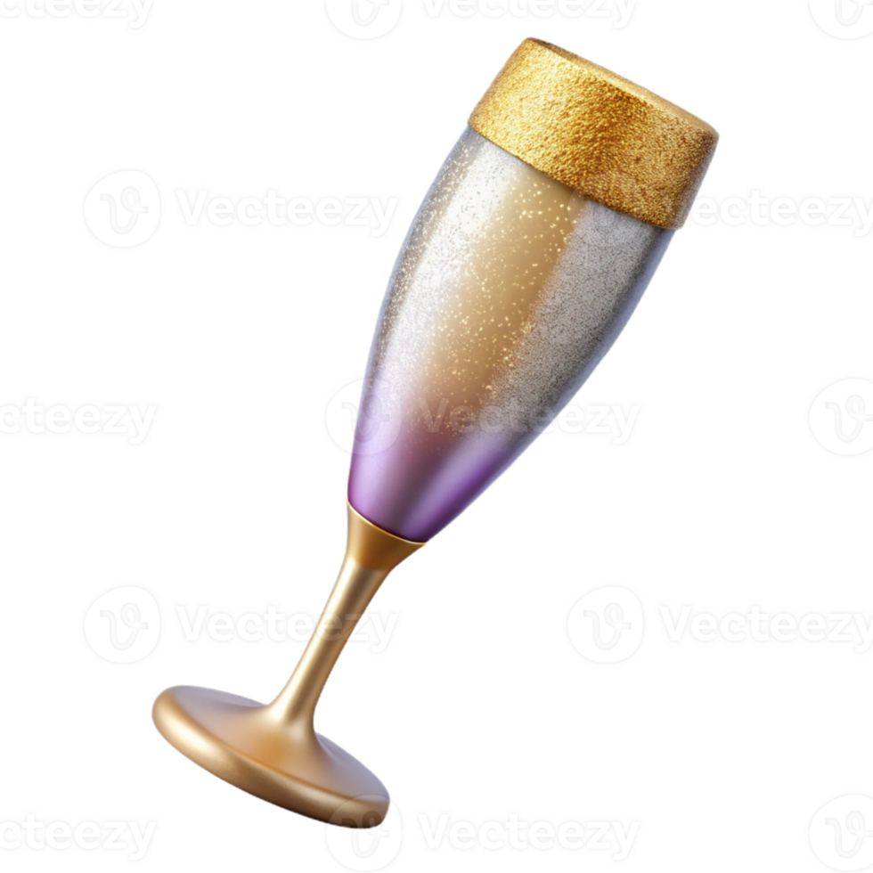 beautiful abstract Champagne Flute Transparent for Celebration Visuals exclusive png