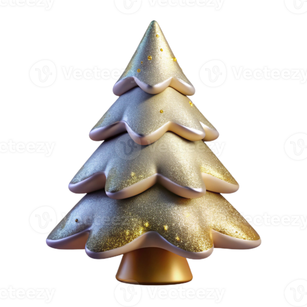 impressive creative Christmas Tree Isolated Holiday Celebration premium png